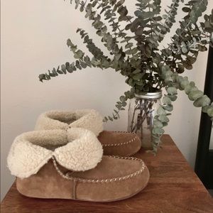 Madewell moccasin slippers